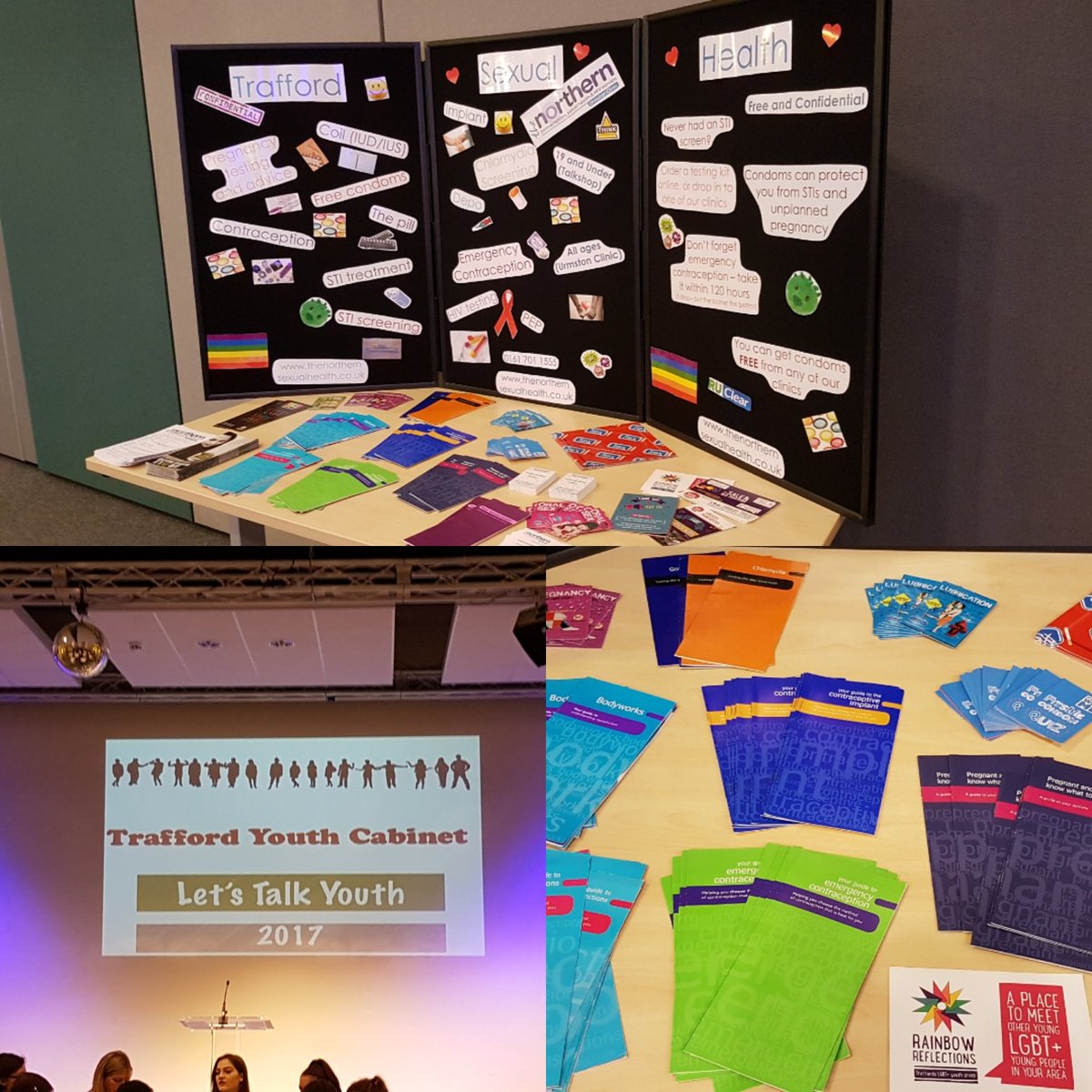 TraffSexHealth's tweet photo. Today we're at the @YouthCabinet #talkyouth conference all day, come over for a chat #sexualhealth https://t.co/rnuzBVP4kM