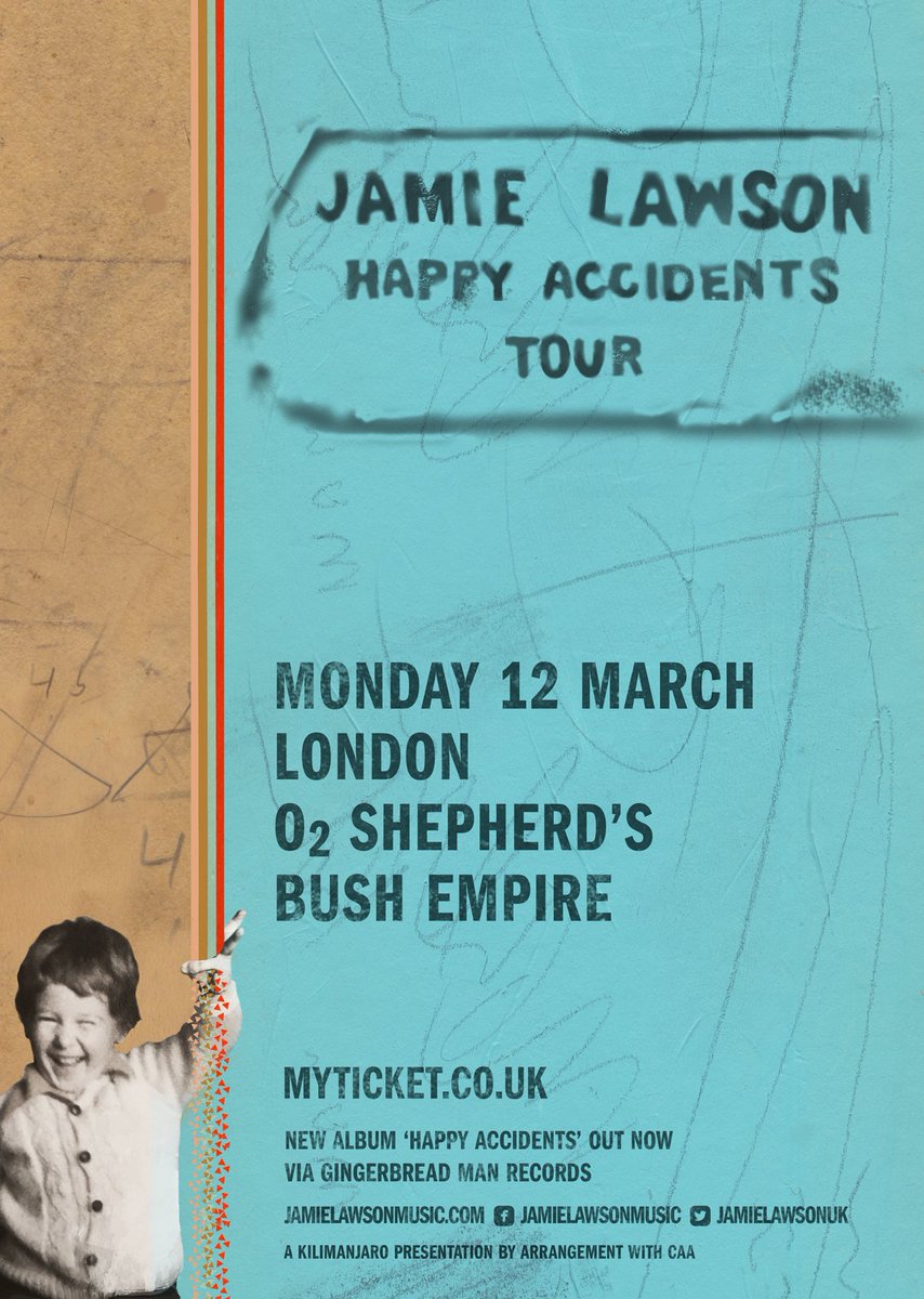 jamielawsonuk's tweet photo. I had a great time last night in London opening up for @JamesBlunt I’m back in London next March. You should come! Tickets here https://t.co/iD5IxTiZgE https://t.co/CQOqMZcN58