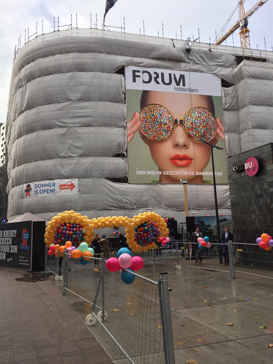 Great groundbreaking event yesterday Forum Rotterdam #forumrotterdam #inner city project