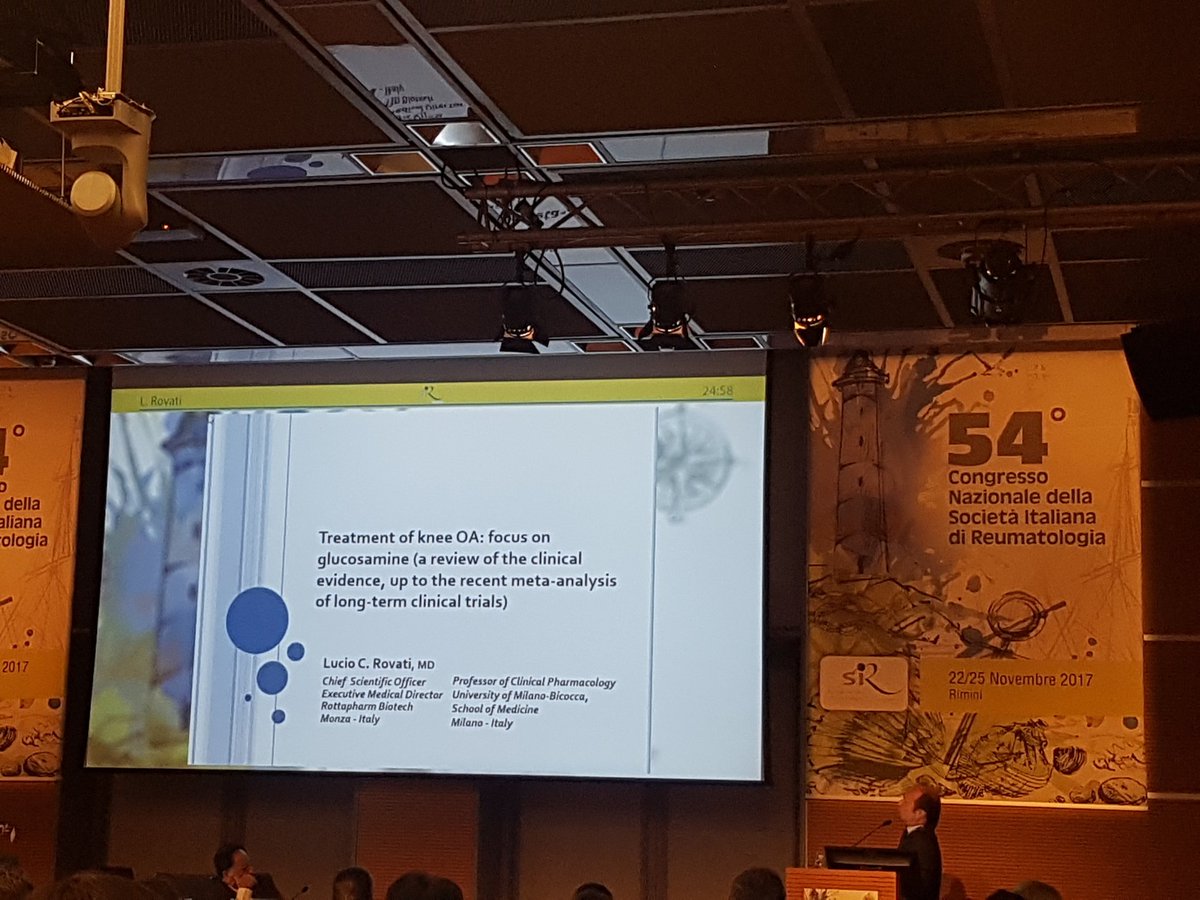 SIRyoung_IT's tweet photo. Management of #osteoarthritis Prof L. Rovati reviewed data about the treatment of the knee osteoarthritis #SIR2017 #CongressoSIR https://t.co/XcZNFrbWIC