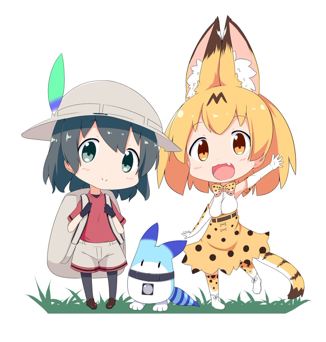 アニ痛 A Twitter T Co Sdeyiau21g けものフレンズ サーバルちゃん かばんちゃん ラッキービースト Kemono Friends Serval Cat Kaban Chan Lucky Beast No 9 Artist ｍ くん T Co Akval0jtpb けものフレンズ サーバルちゃん かばんちゃん