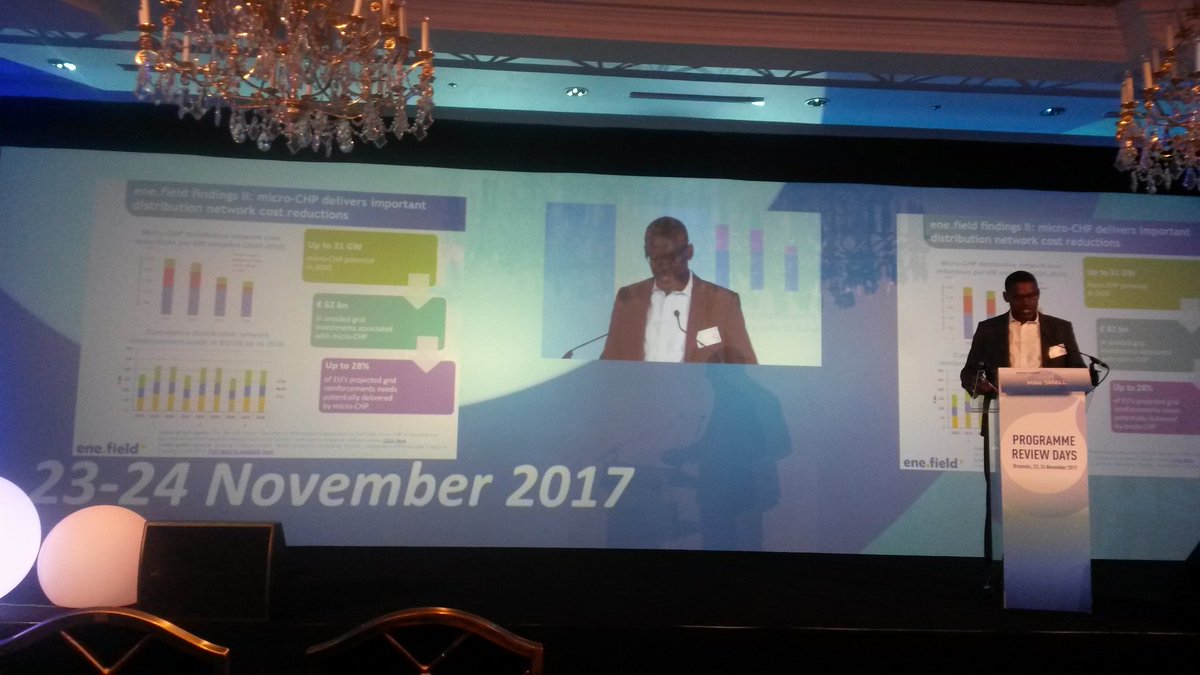 PACEmCHP's tweet photo. Debated now @fch_ju Stakeholder Days: Are the benefits of #fuelcell micro-#CHP understood by the wider energy community, supply chair and policymakers? Micro-#CHP can help avoid grid costs reinforcement by up to 28% in 2030. Find out more https://t.co/g7C0gxYW2l https://t.co/s3yfMrZFvR