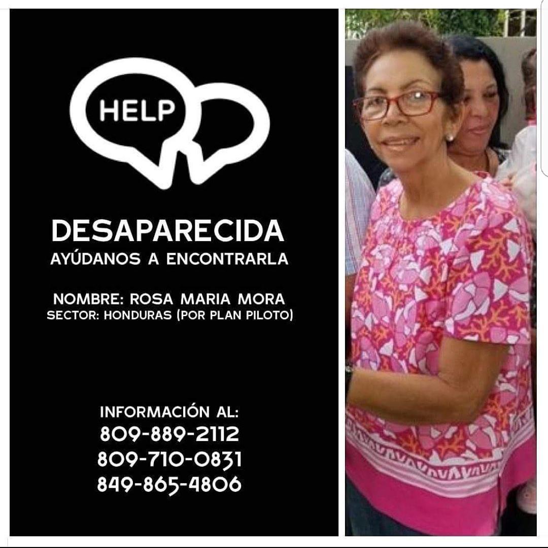 ¡Ayúdanos a encontrarla!
Compártelo, por favor.