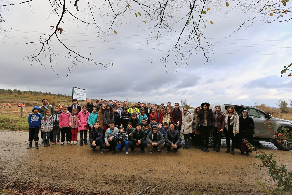 24 Kasım Öğretmenler günü kapsamında Sinop İli Bektaşağa Köyünde Sinop İlinde çalışan 2.886 öğretmen için dişbudak, ıhlamur ve akasya türlerinde 2.886 adet fidan dikildi.