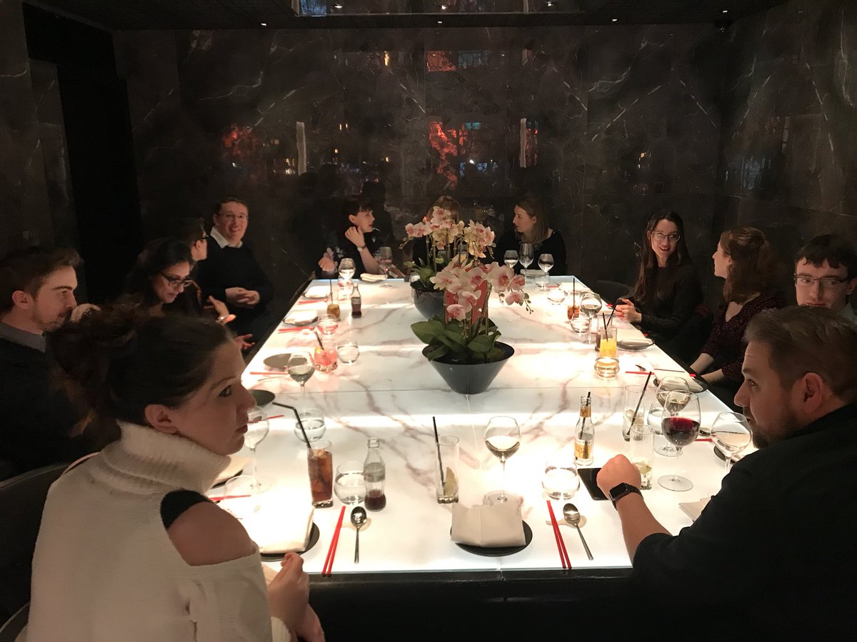 Ready for an early Leeds Christmas lunch courtesy of our Chairman <a href="/ianrestall1/">Ian Restall</a>  at the lovely <a href="/TattuRestaurant/">Tattu Restaurant</a> @WeAre_DP #agencylife