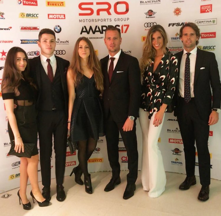 ASoucek's tweet photo. 2017 SRO awards to pick up the 🏆 for P2 in Endurance and Team Winners 🥇 Team #8 squad reunited in Paris 🙂 https://t.co/zdkLUk3sls