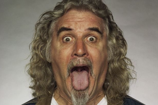   to this guy! Billy Connolly, and extraordinaire! Born in 1942. 