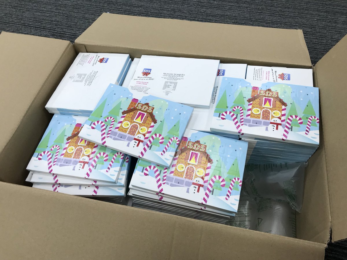 SDS_Shelton's tweet photo. It’s beginning to feel a lot like #ChristmasIsComing our advent calendars have just arrived 🎁⛄️ https://t.co/3H2tLTABfX