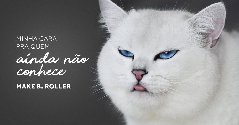 A gente entende, Coby. 😒  Ainda não conhece o Make B. Roller? Se joga no tutorial de Desejos de Make! bit.ly/2zxY3W1