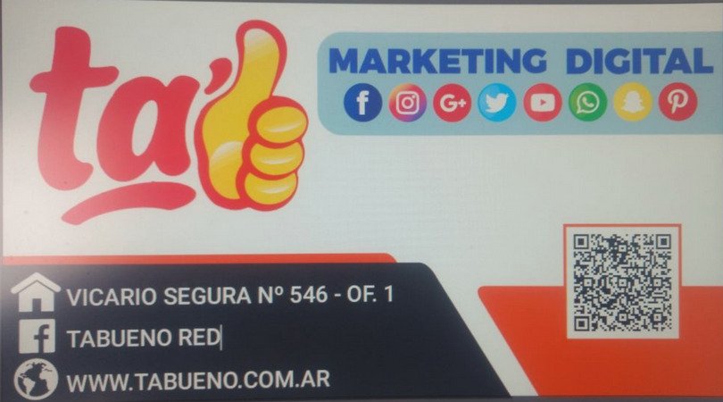 tabuenored's tweet photo. Sabemos la importancia en redes sociales, sabemos como lograr que tengas exito. solo tenes que llamarnos @tabueno https://t.co/tsDhgcJuHK