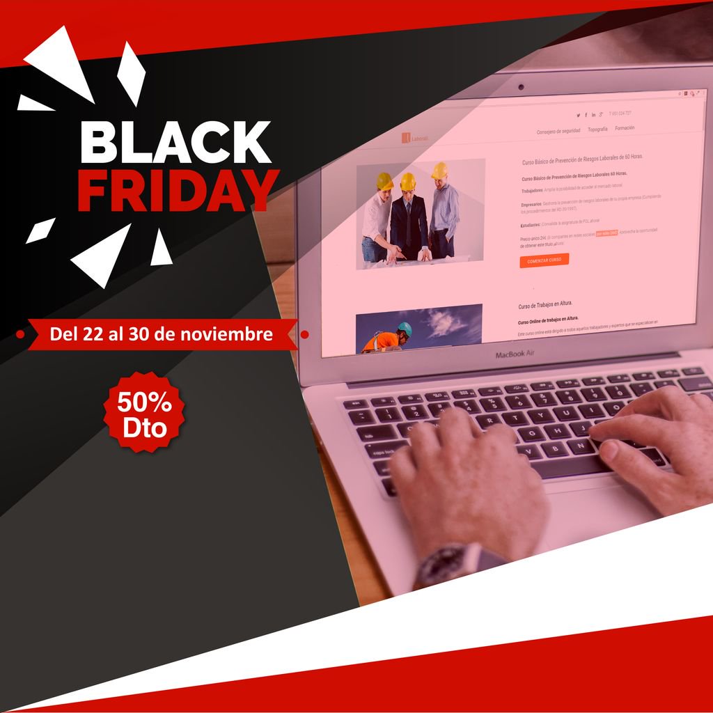 ¡Nuestros cursos al mejor precio!👏No pierdas esta oportunidad y aprovéchate del BLACK FRIDAY con nuestros descuentos al más del 50% 😱🔝 buff.ly/2B9icyd