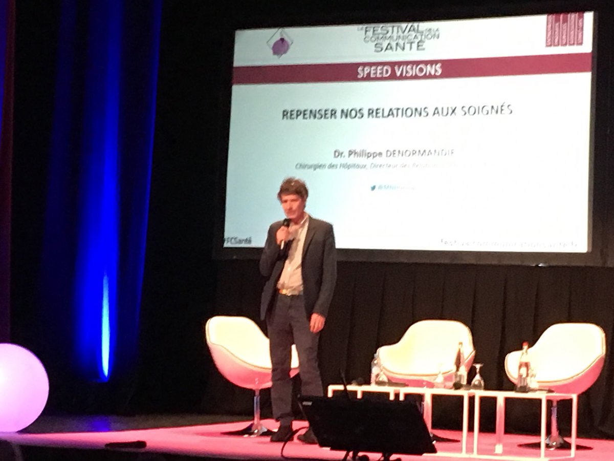 Le Pouvoir du savoir n’existe plus. La prouesse est de construire AVEC le patient son projet thérapeutique - Pr Denormandie #MNHGroup #FCSanté