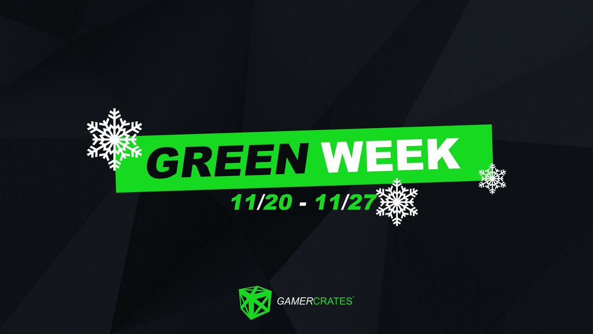 ESSGamingHQ's tweet photo. #BlackFriday is here! Get up to 90% off at #GamerCrates
#CrateUp NOW! https://t.co/NnituUP5DR #GreenWeek #ESSGaming https://t.co/06CLExZ2Vj