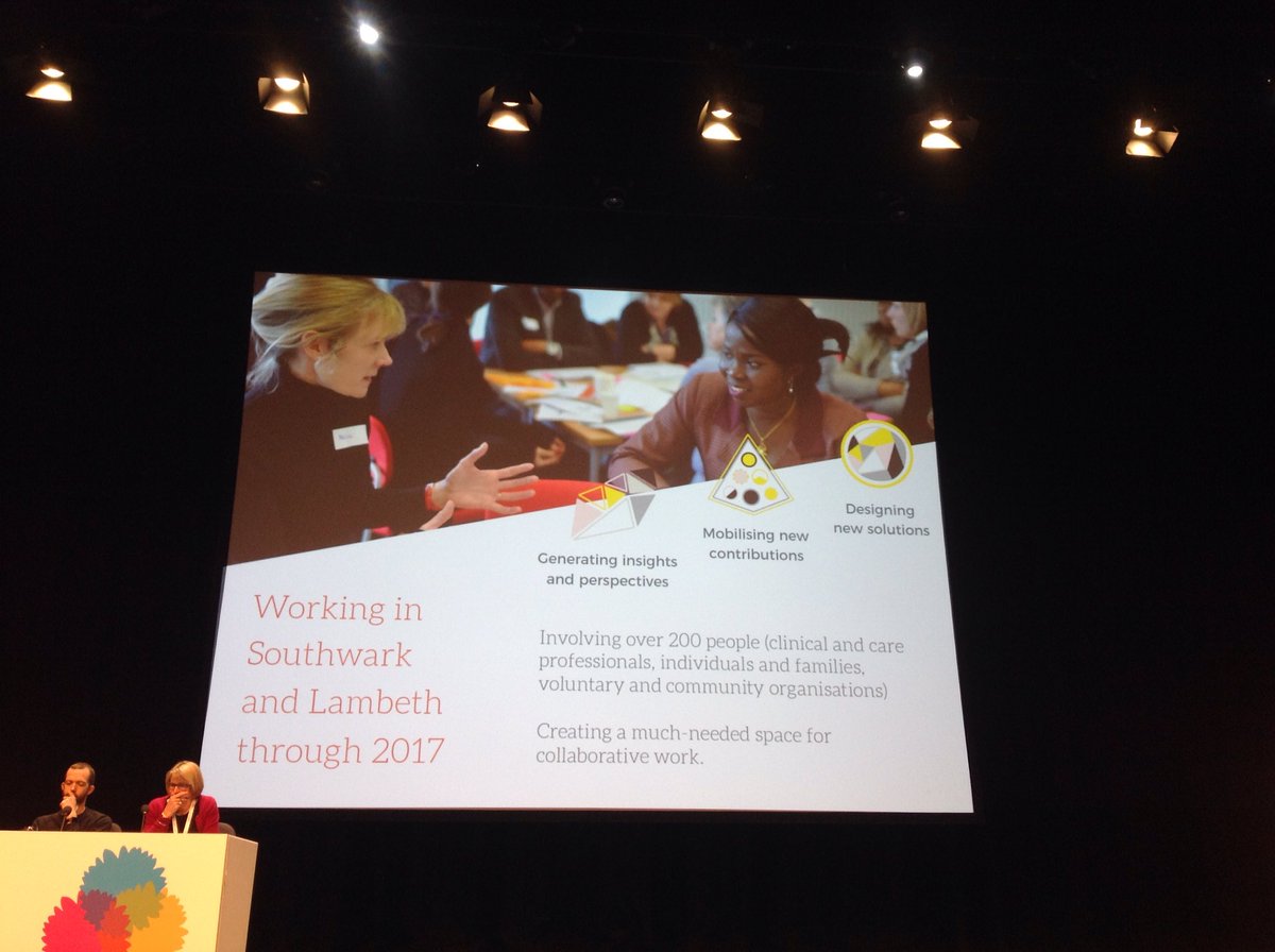 Sarah Gillinson of <a href="/Innovation_Unit/">Innovation_Unit</a> importance of mobilising contributions to make change happen when designing new solutions to improve end of life care <a href="/hospiceuk/">Hospice UK</a> #HUKConf17