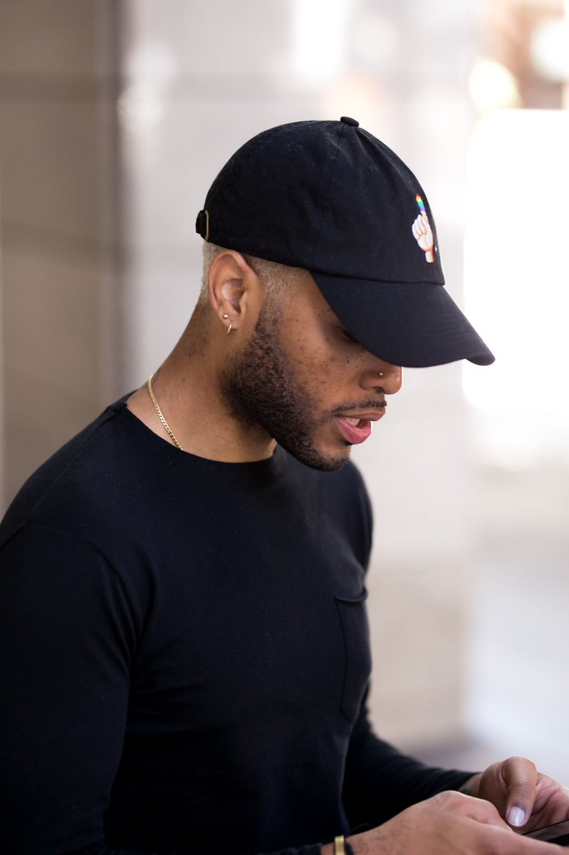 B_YourStylist's tweet photo. @NoBeeetch I got the photos! Thank you for making something for us. My #PrideHat #SupportBlackBusinesses https://t.co/1uRLEvKP1k https://t.co/RsqgCvM7iQ