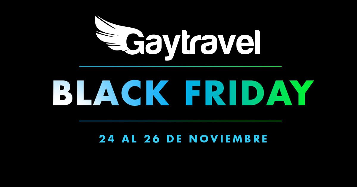 GayTravelCol's tweet photo. ¿Ya elegiste tu próximo destino de viaje? Aprovecha desde hoy nuestras ofertas de Black Friday y reserva tus vacaciones a una tarifa increíble. Más información aquí https://t.co/acs6ZpEHAA https://t.co/8weFffYKPK
