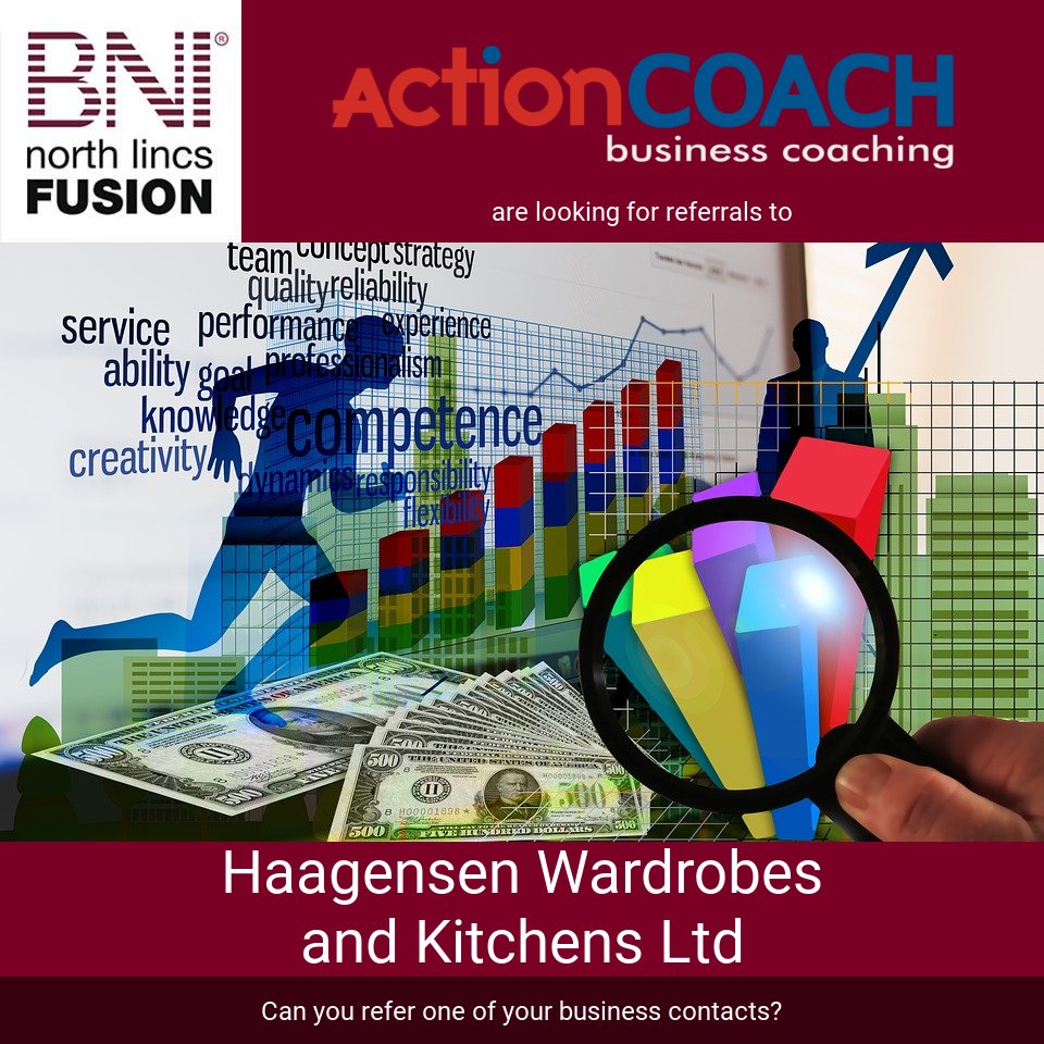 Could you refer John McHale <a href="/ActionCOACH/">ActionCOACH Global</a> to Haagensen Wardrobes and Kitchens?