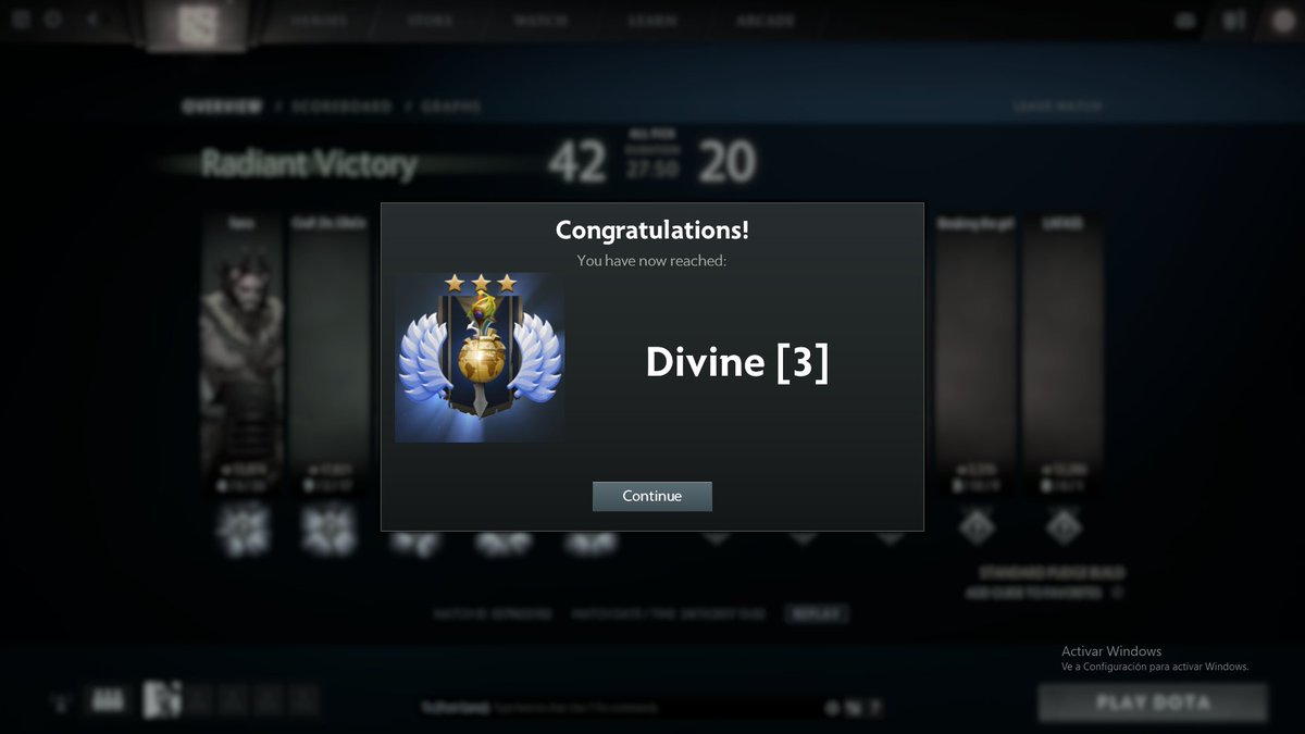 RommelDota2's tweet photo. Divine 3!!! Road to Divine 5!!!!! https://t.co/K4guuqB6Zk