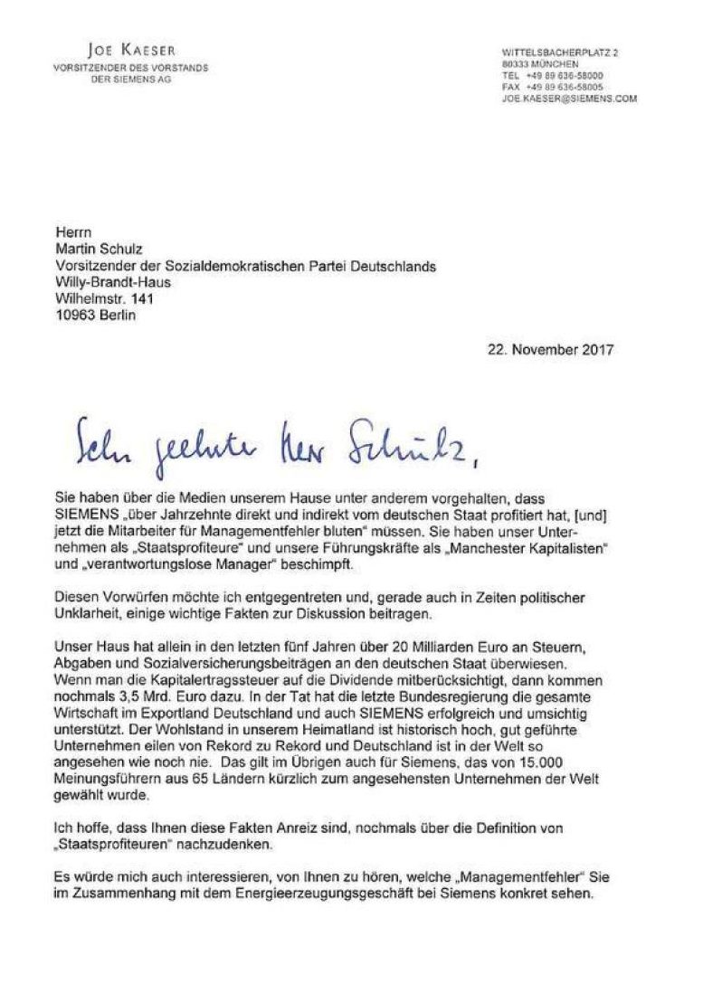 Brief An Chef Wegen Unzufriedenheit Mit seinem offenen brief, in dem er -chef heftig angreift, hat -chef