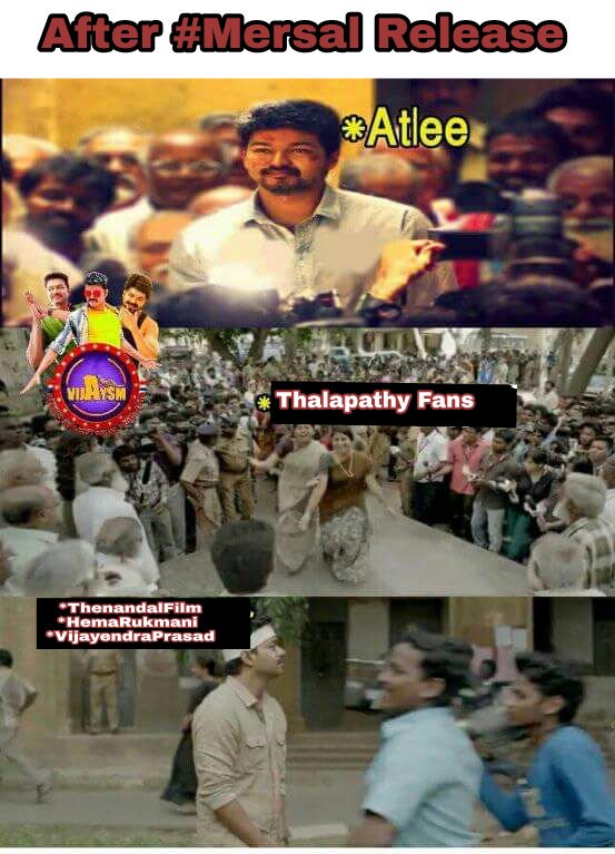 nishad_ihzaan's tweet photo. After #Mersal Release 
Moment  

#ThalapathyVijay 

@Hemarukmani1 @Atlee_dir @ThenandalFilms https://t.co/fyXjqf1AGx