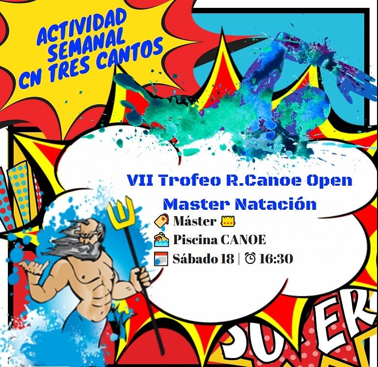 CNTRESCANTOS's tweet photo. ACTIVIDAD SEMANAL NATACIÓN
@cntrescantos
#Vamos3C #deportetrescantos #123CANTOS #SwimPower #swimming #natacionTresCantos #LetsgoMáster https://t.co/JeLmXqVIra