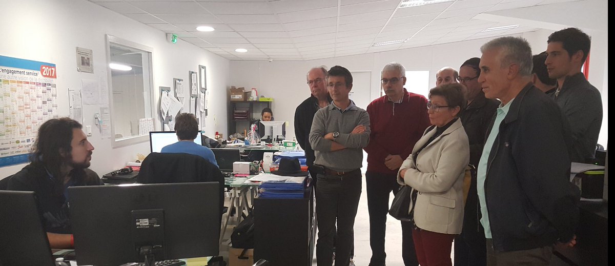 Enogia_13's tweet photo. En direct avec l'#IEFS #Ingénieur et Scientifique de France pour une visite des locaux d'ENOGIA ! Plaisir de parler #thermodynamique 😉 https://t.co/UqmJXL66zF