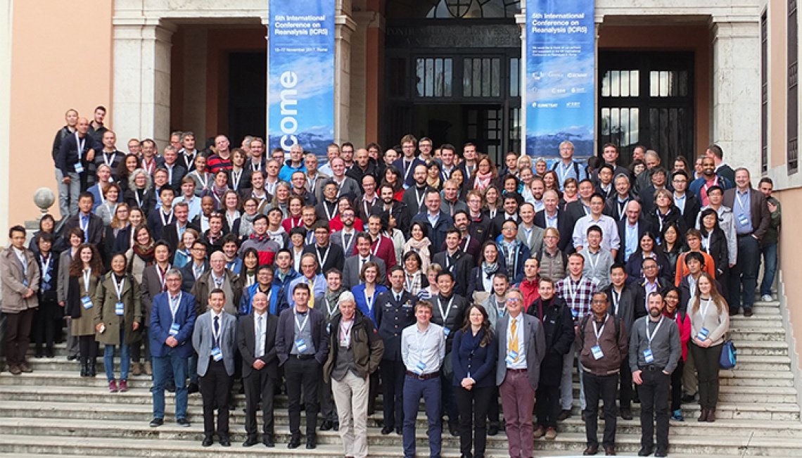 CopernicusECMWF's tweet photo. ➡️Short summary of #ICR5, the weeklong meeting in Rome to discuss current state of #reanalysis #datasets and tools, their development, future plans & the needs of users. https://t.co/PfvWMQtf0g Missed the conference? Talks are still available: https://t.co/xtLqU8c7nt https://t.co/H9OuJ4AT2Z
