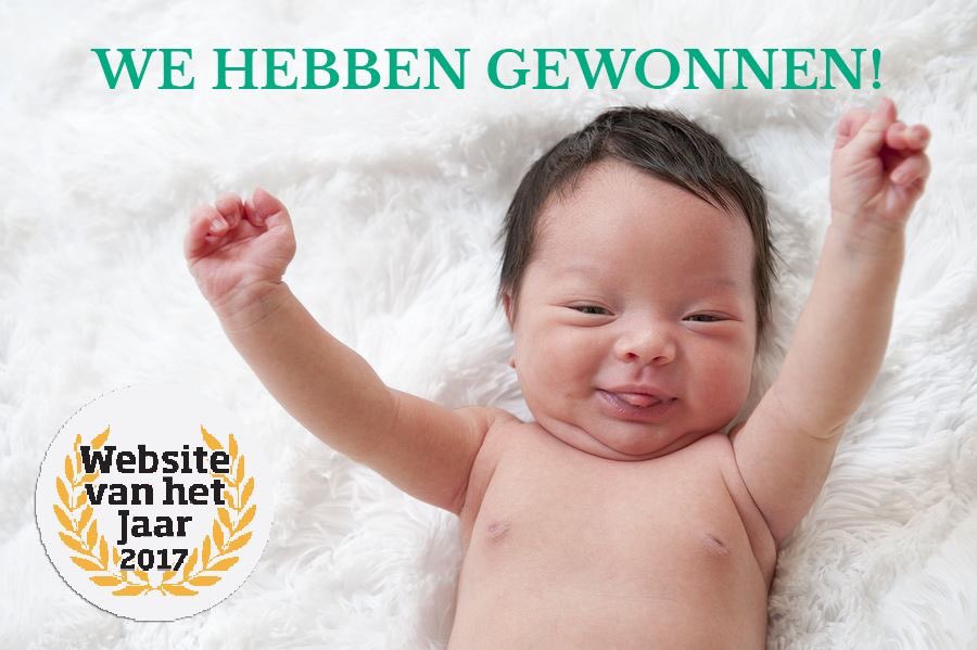 Trots! <a href="/24baby/">24baby</a> scoort een hattrick: voor de derde keer op rij Beste Website van het Jaar in de categorie Gezondheid! 🏆