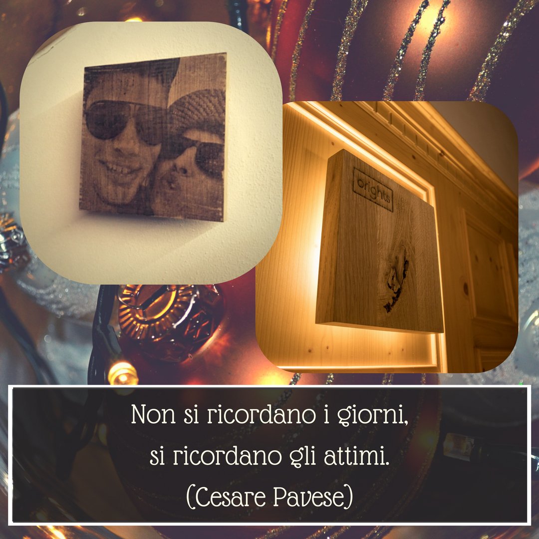 I #momenti #migliori dovrebbero durare #persempre🌟 Perché non metterli su una #lampada da parete? Un #regalo #innovativo da #donare a chi vuoi tu 🎁Qui puoi prenotare una lampada #brightslights: goo.gl/eKQbLm