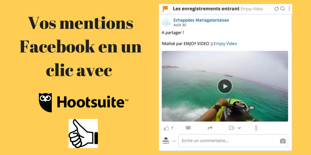 Johanelle971's tweet photo. Quel logiciel autre que @Hootsuite peut vous proposer ce genre de service ? Vos mentions Facebook de manière simple et efficace !
#CM #ReseauxSociaux #Ergonomique #Easy #Hootsuite #TeamHootsuite #HootsuiteTheBest https://t.co/tIO3qwEehd