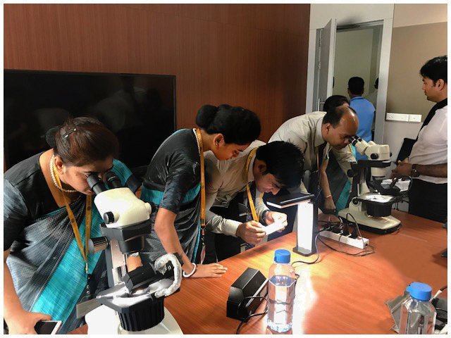igiworldwide's tweet photo. IGI conducts 'Know Your Diamond' workshop for select store managers, the 'Anmol Ratans' of Reliance Jewels in Mumbai. Cont. 4
#IGI #KnowYourDiamond #RelianceJewels #IGICertified #Diamond #DiamondCertified https://t.co/kbb4Kp2Pmf