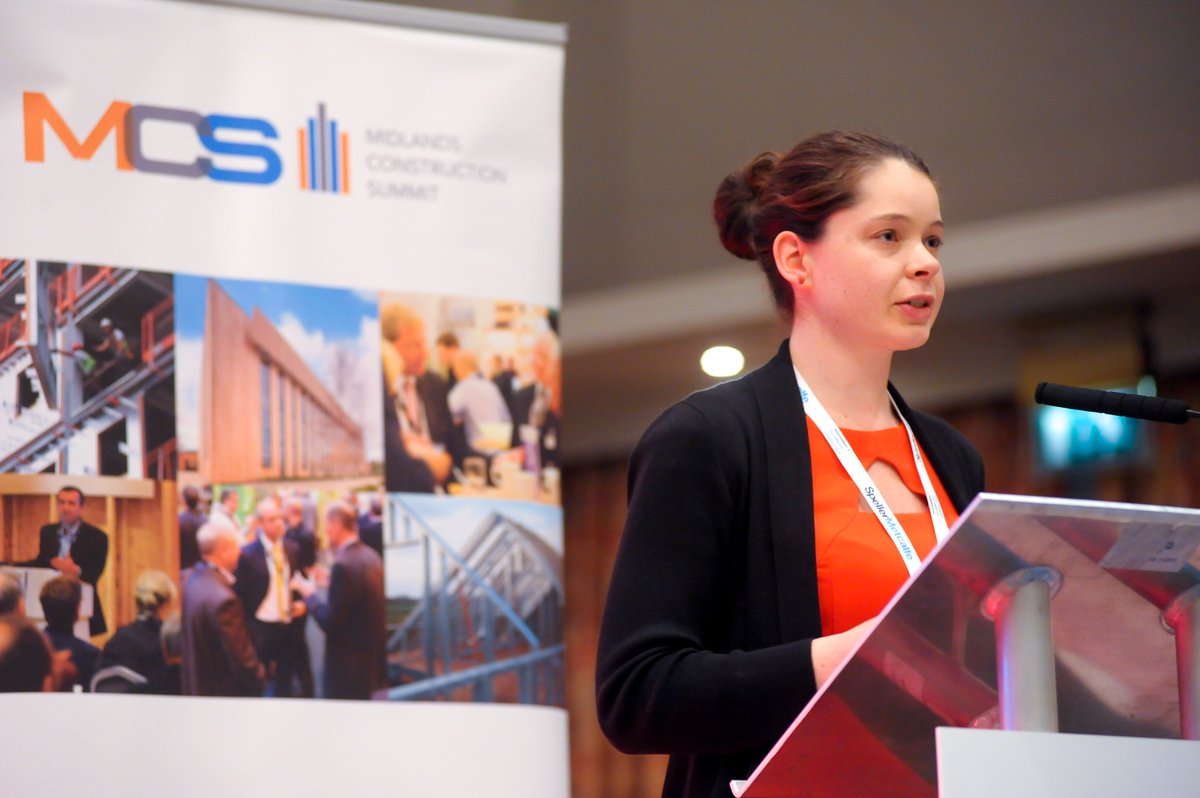 PickEverard's tweet photo. Maela Baker, Civil Engineer presented at the #MCSummit last week on the importance of #STEM @BuiltEnviroHub hear all about her route into the #construction industry https://t.co/11aizoyyMp https://t.co/7AZNkOe8pc