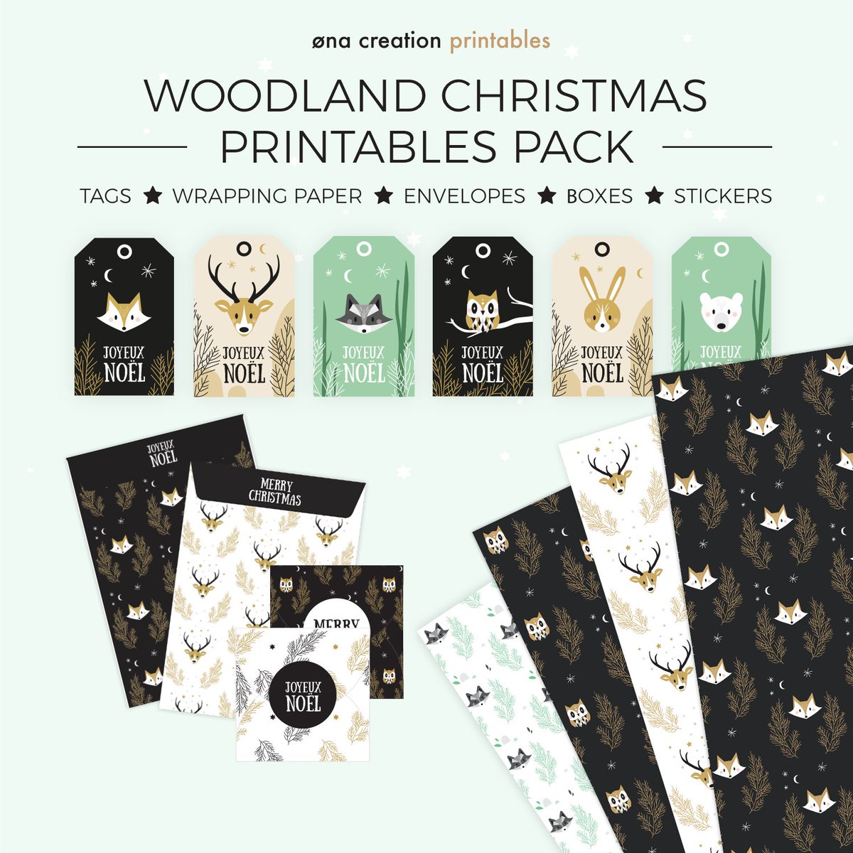 BLACK FRIDAY is here! -25%OFF NOW on the Woodland #Christmas printables Pack! :) etsy.com/fr/listing/486… #BlackFriday #BlackFridayWeek #printables