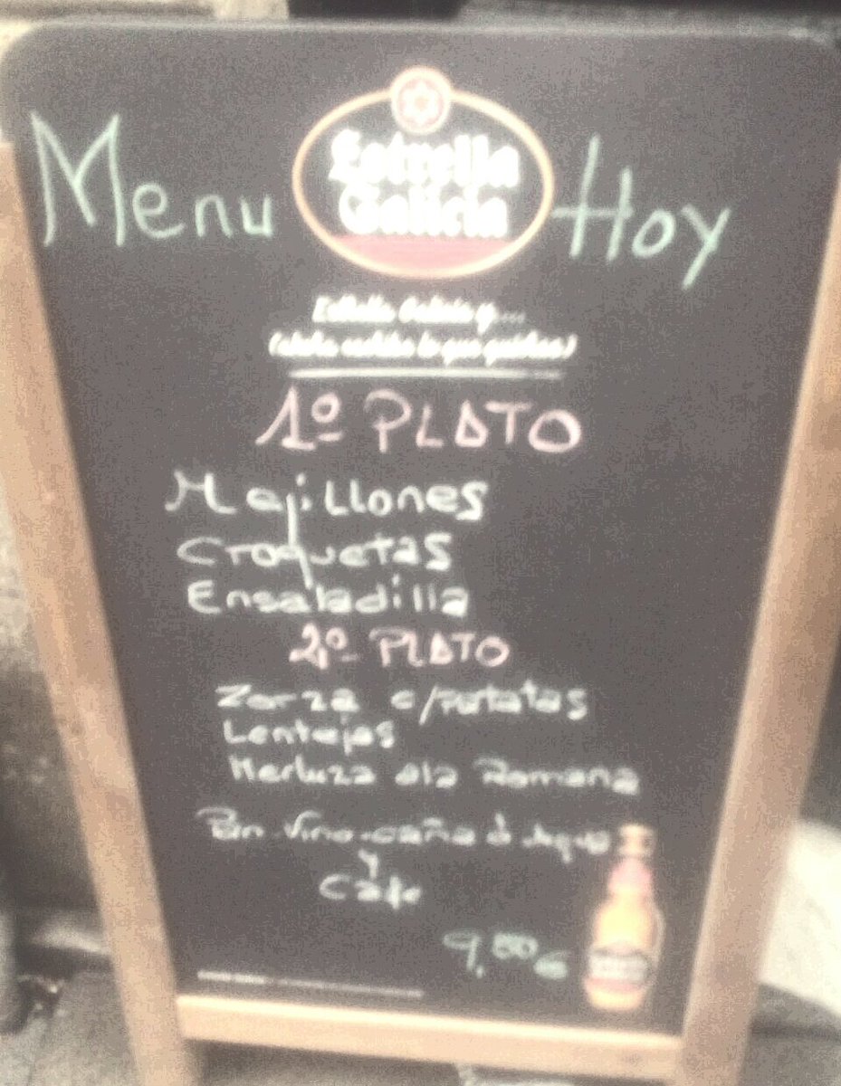 BarParis_Ponte's tweet photo. Menú del día. #Viernes https://t.co/KAcsYklFOj