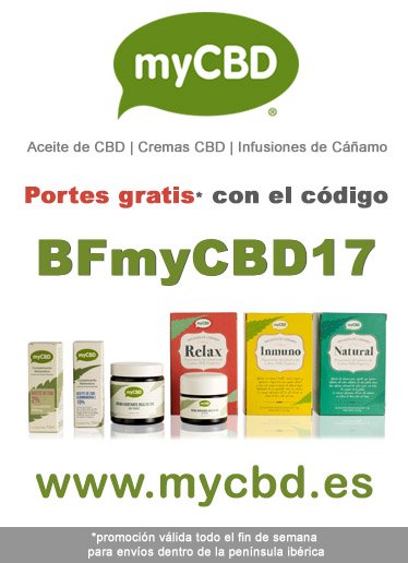 my_cbd's tweet photo. #BlackFriday en myCBD. Portes #Gratis aplicando el código BFmyCBD17. Válido para envíos dentro de península ibérica. #AceiteCBD #Cannabidiol #CBD #CBDOil Visítanos en https://t.co/Zd8Xn02eYb https://t.co/YB3ySdtbNs