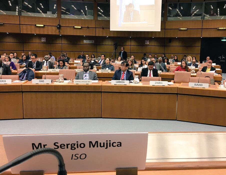 ISOSecGen's tweet photo. At @UNIDO conference on quality infrastructure: Looking at how standards can help the Least Developed Countries on their path to economic &amp; social development https://t.co/bqrnF6dfdz