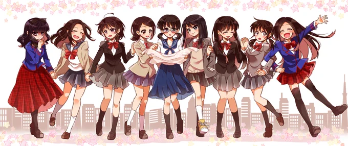 ライダー制服ヒロインズ。 