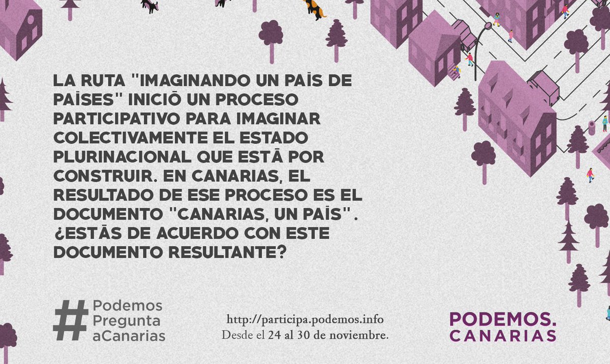 PodemosLZ's tweet photo. En Podemos la gente es la que decide:
✅ 24 al 30 nov
✅ Es rápido y sencillo
✅https://t.co/dX7EXhcwNO
#PodemosPreguntaACanarias https://t.co/ni7OzSxB8z