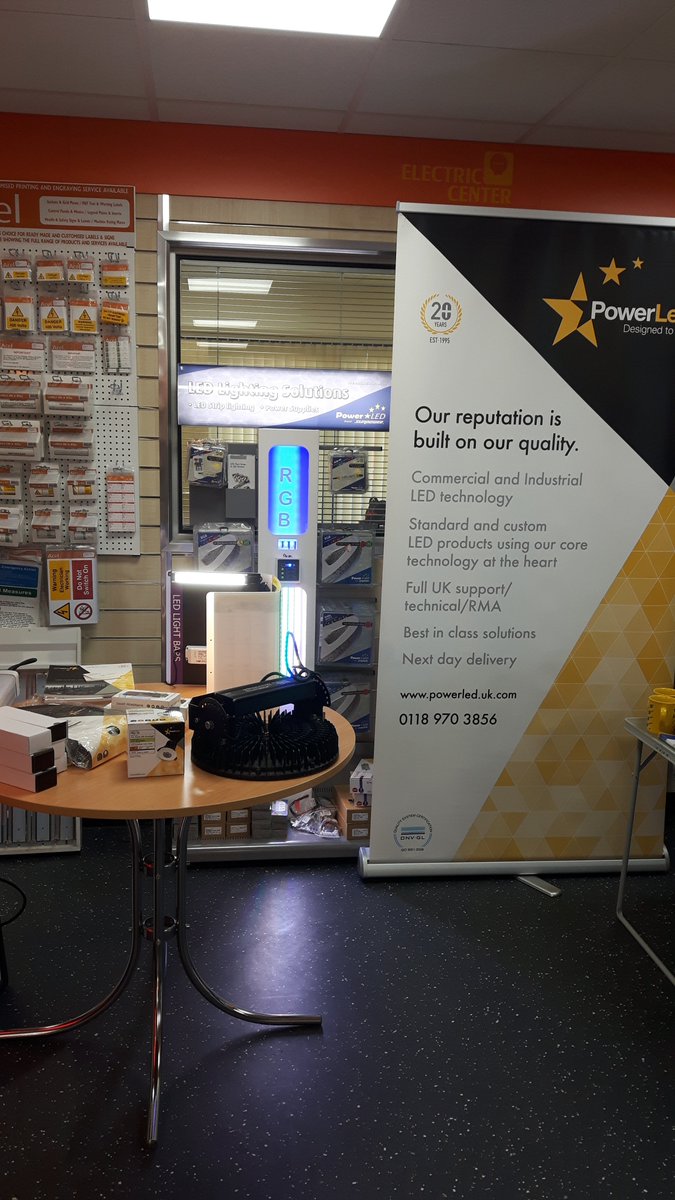 It's trade day at Electric Center Harrogate. #tradelighting #tradeLEDpower #lightingsolutions #electriccenter