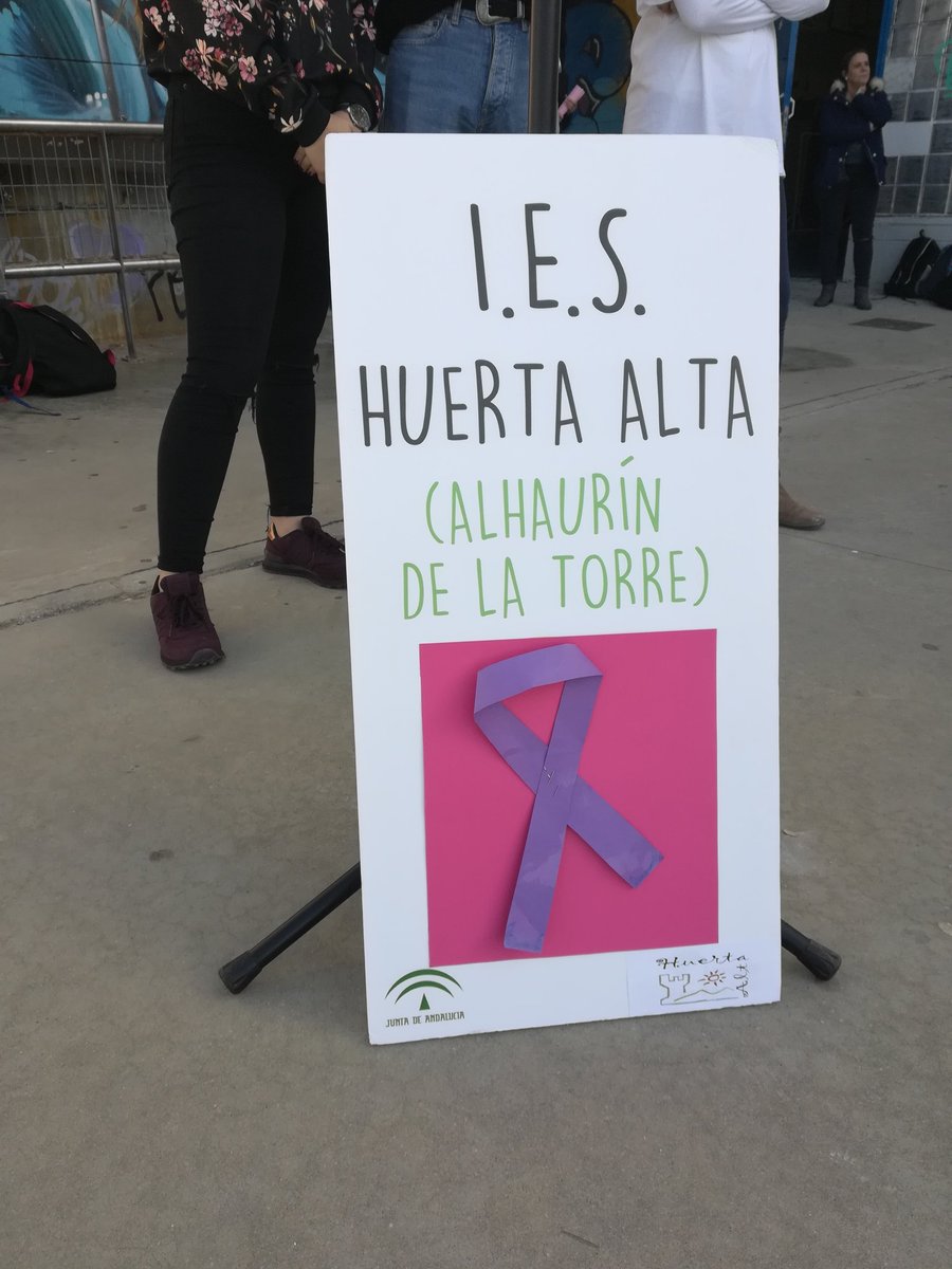IES Huerta Alta contra la violencia de género #NoEsNo <a href="/cepmalaga/">CEP de Málaga</a>