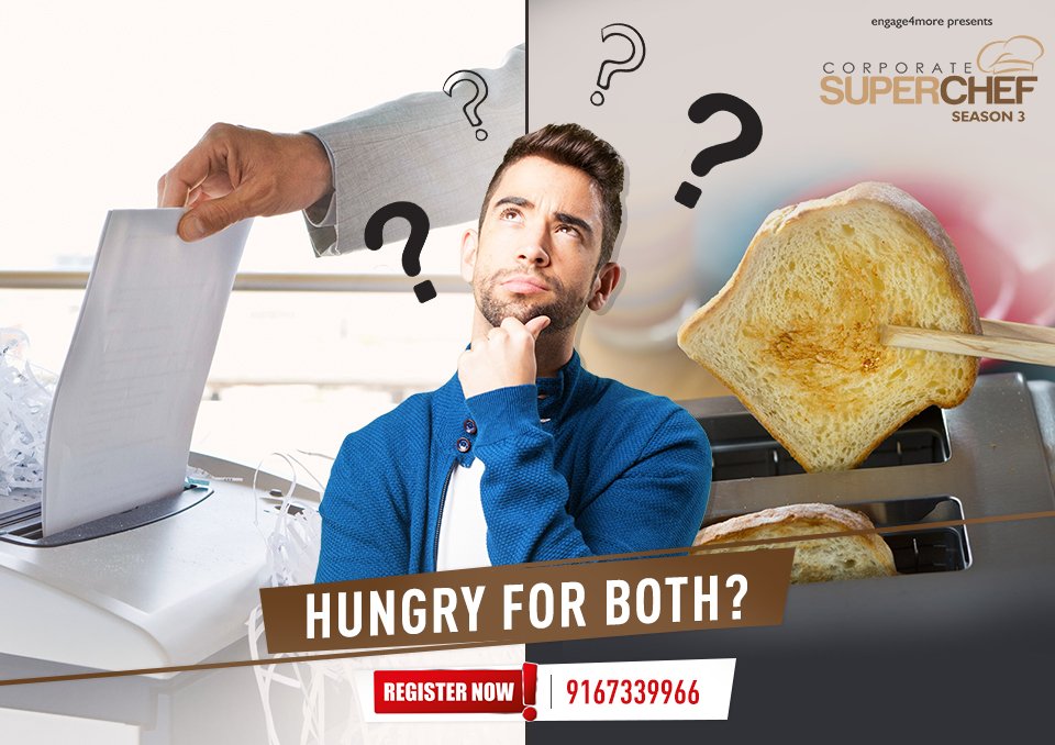 corpsuperchef's tweet photo. Well, why choose when you can have the best of both worlds! Register for #CSCSeason3 and unleash your inner chef!          
For registration details, call 9167339966 or write to mukul.mehta@engage4more.com. https://t.co/BL2yeu1ero