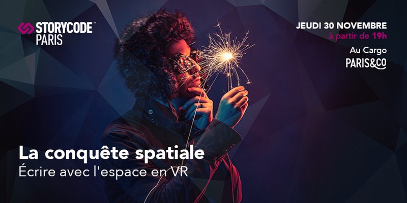 leCargoParis's tweet photo. [EVENT] #LINCC @Paris_Incub reçoit @StorycodeFR le 30.11 pour une conférence sur les nouvelles écritures en #VR : "Ecrire avec l'espace en VR". Rendez-vous à 19h au Cargo, 157 boulevard Macdonald, 75019 Paris : https://t.co/eWCxAoYoOW - ( &amp; don't forget le 12.12 @rockstarparis_) https://t.co/W6LeH5issS