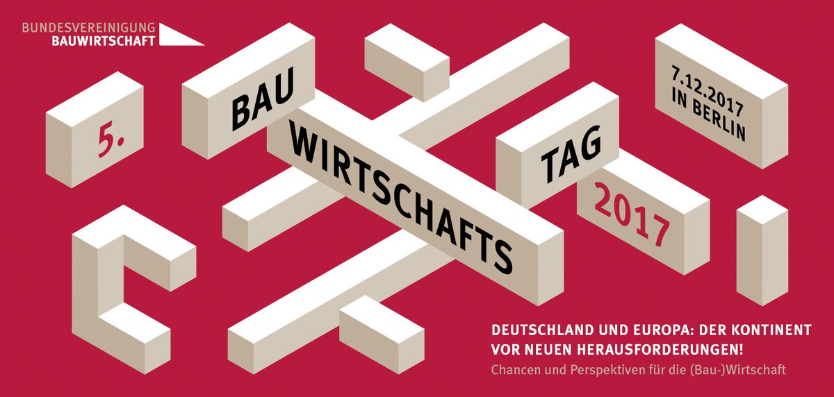 Das_Baugewerbe's tweet photo. #BWT2017 Alle Infos zur Veranstaltung, Anmeldung und zum Programm gibt es hier: https://t.co/ZQp8Tf4ynn https://t.co/sTC3Ojvn2I