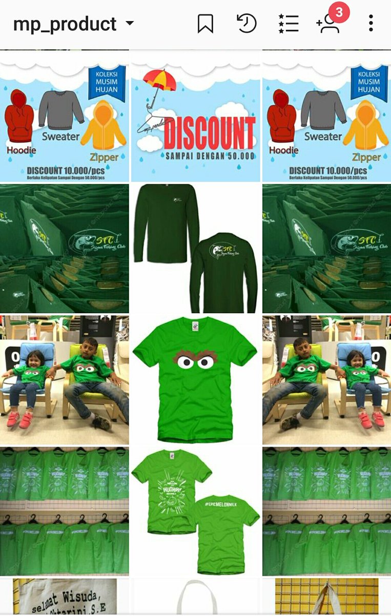 Untuk lihat katalog produk #CustomMaster bisa juga mampir dan follow instagram Master di @mp_product.