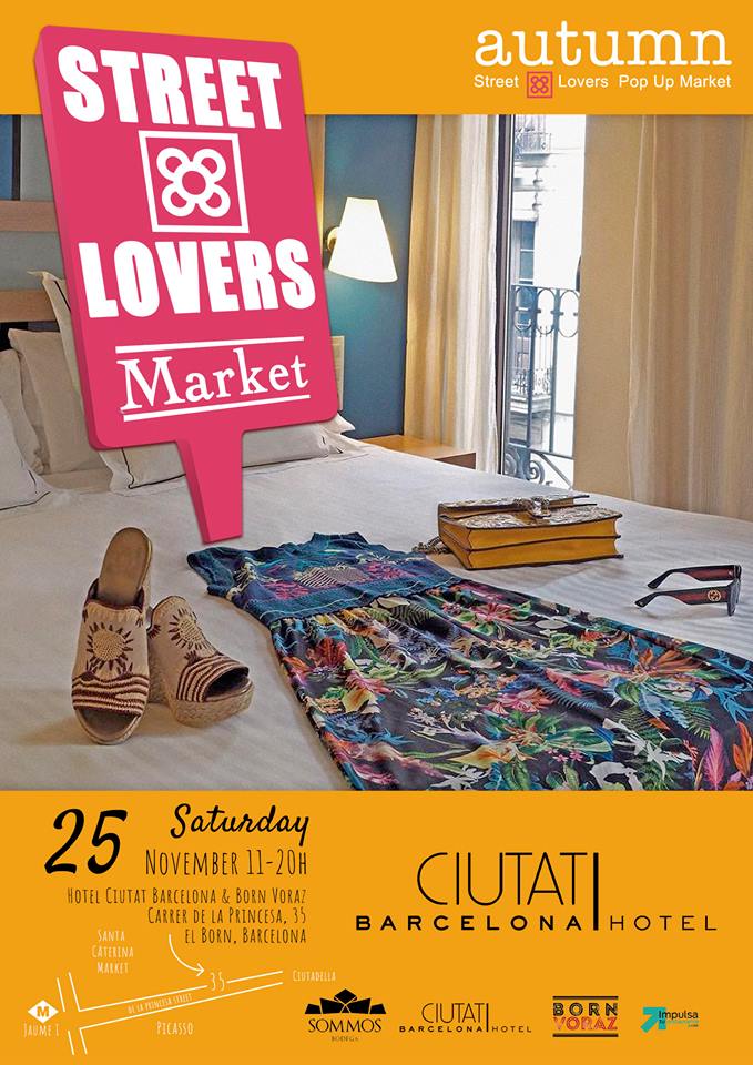 BodegaSommos's tweet photo. Este sabado 25 nov. @BodegaSommos participa en el Street Lovers Market de Barcelona, que tiene lugar en el Hotel Ciutat de Barcelona y @BornVoraz. Podrás encontrar las últimas tendencias en moda, complementos, joyas... todo ello acompañado por nuestros vinos.
#DisfrutaSommos https://t.co/O9OGaTP3bM