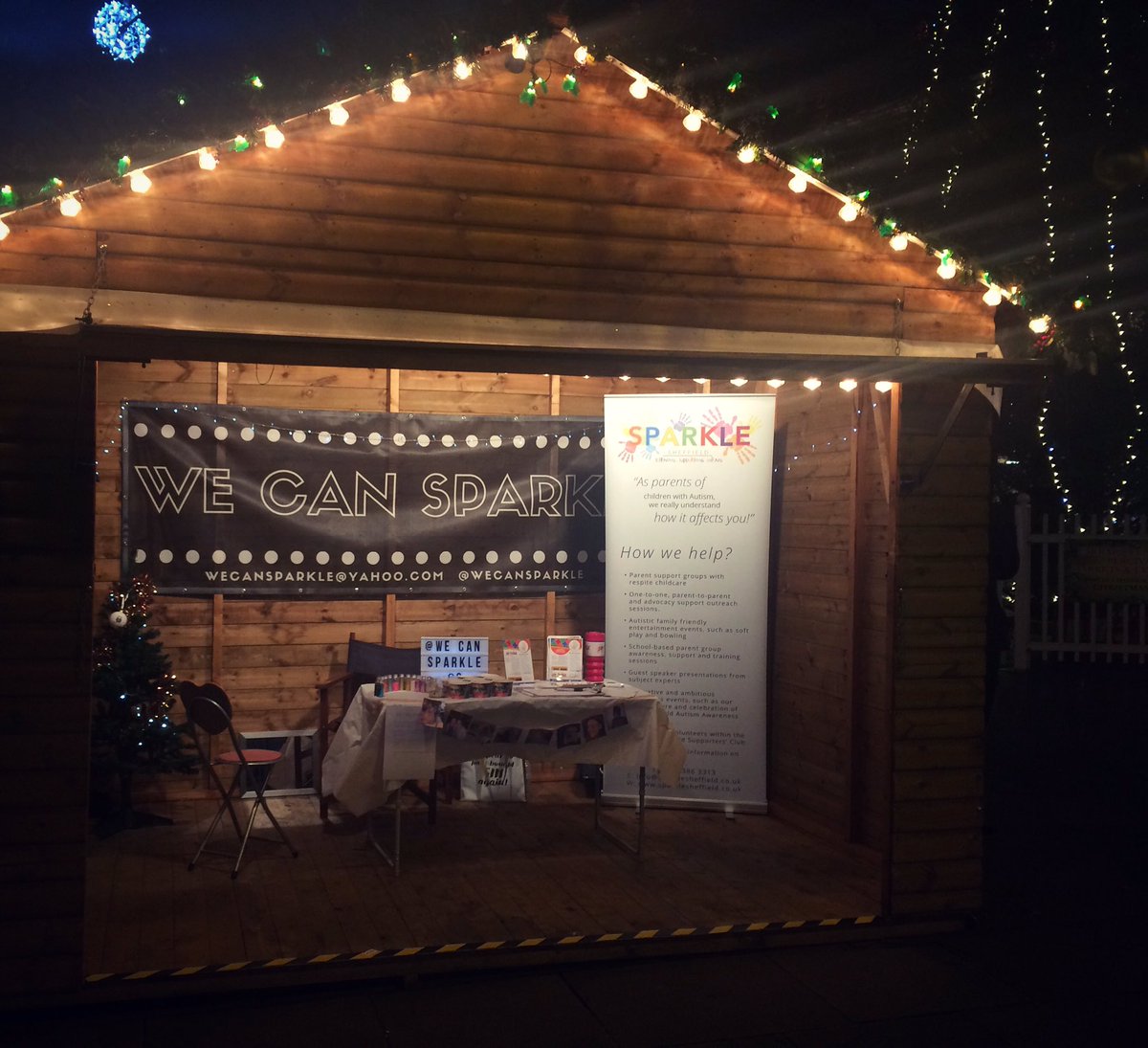 Had a wonderful day supporting <a href="/sparklesheff/">Sparkle Sheffield</a> yesterday on <a href="/Sheffxmasmarket/">Sheff Christmas Mkt</a>. Can't wait to be back there tomorrow glittering up the town again!✨
#sheffieldchristmasmarket #sheffieldissuper