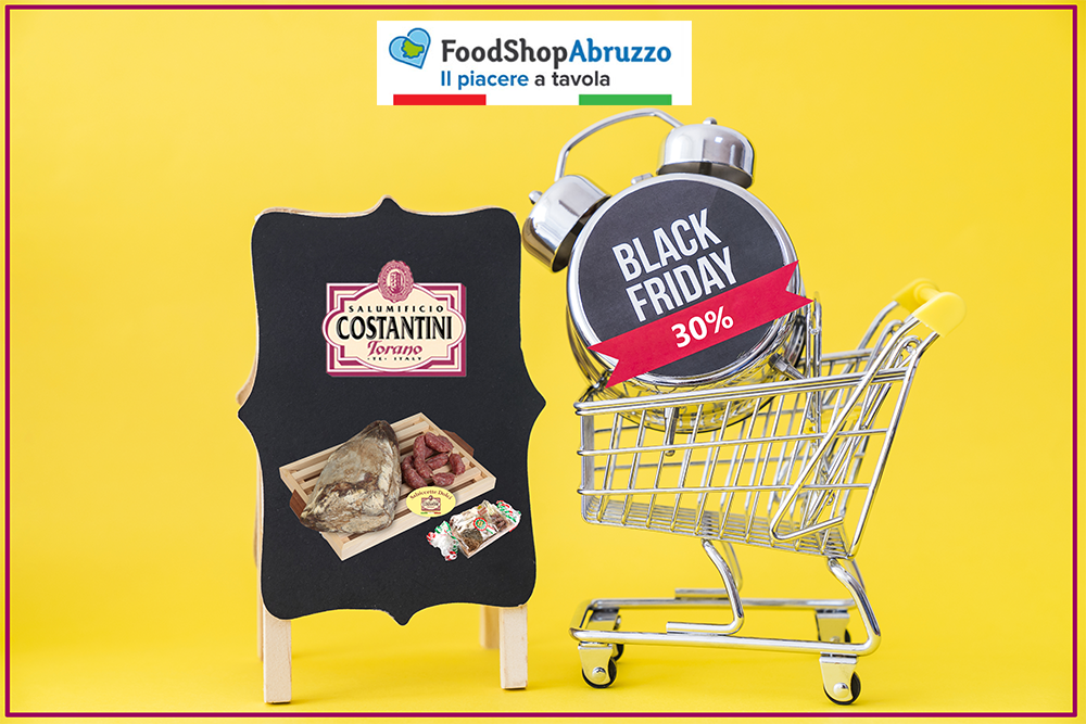 FoodShopAbruzzo's tweet photo. #BlackFriday il tuo denaro vale il 30% in più sui prodotti del Salumificio Costantini. Visita https://t.co/7yLnft54hb https://t.co/x9xu1uYsmH
