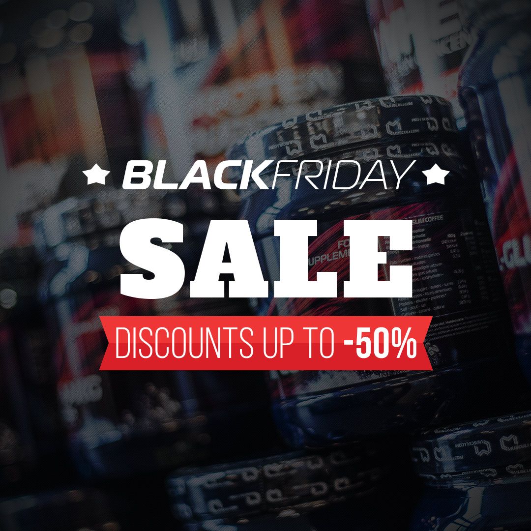 MusculiProducts's tweet photo. 🔥BLACK FRIDAY IS HERE 🔥 Enjoy discounts up to -50%! Only today, Saturday and Sunday! #musculi #blackfriday https://t.co/OqmP8MpM2m https://t.co/uj6905IcHC