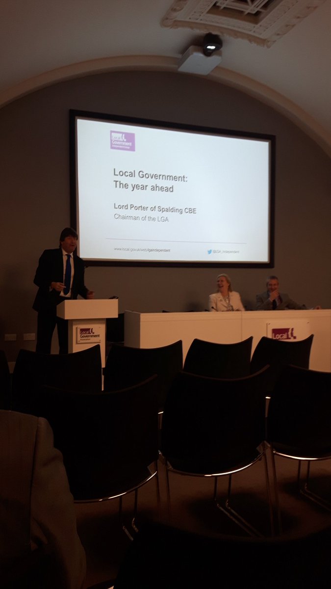 SargeantJohn's tweet photo. Lord Porter @LGA_Independent Annual Conference: nationally you're a disparate group but, unlike some parties, it's obvious! https://t.co/tbxcAp0kyS