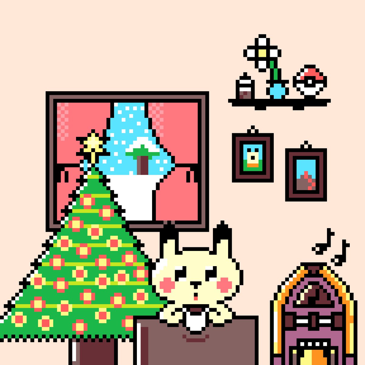 auntumndrop's tweet photo. Pikachu~ #pixel #dotpict https://t.co/J64mHW4sW3